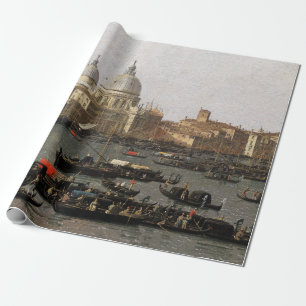 Canaletto Venice, San Marco Basin Presentpapper