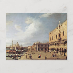 Canaletto- View of the Ducal Palace Vykort