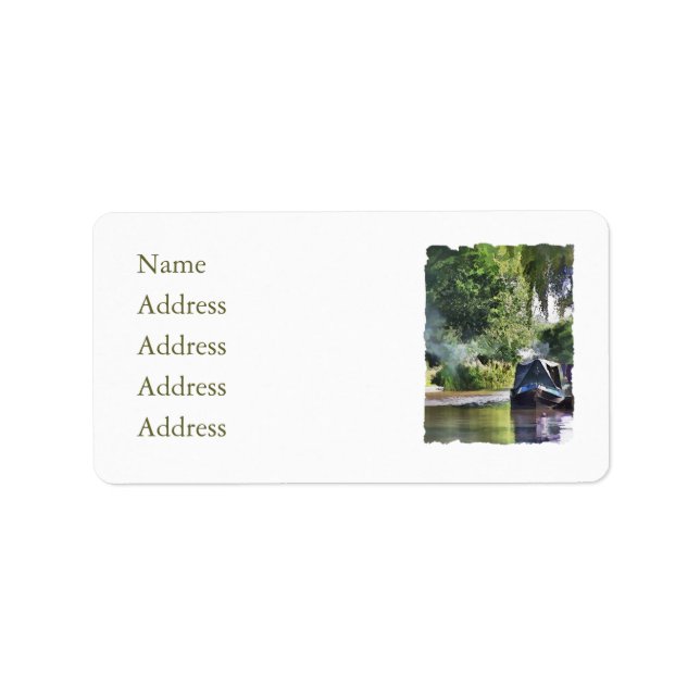 CANALS ADRESSETIKETT (Framsidan)