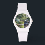 CANALS ARMBANDSUR<br><div class="desc">Kanalbåtar, som i Förenade kungariket kallas smalbåtar, användes ursprungligen för att transportera varor runt land. De används nu främst för fritid och lockar människor från hela världen att njuta av vår landsbygd. Dessa båtar ser mycket söt ut med sina ljusa färgader, traditionellt blåa, röda eller grönt. Blommor och slottsdesigner är...</div>
