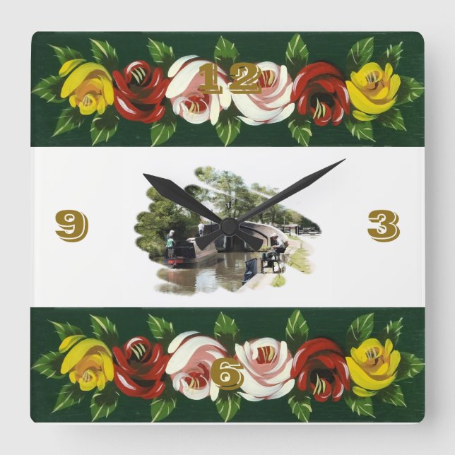 CANALS FYRKANTIG KLOCKA (Framsida)