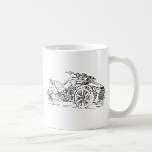 CanAm Spyder F3 2015 Kaffemugg