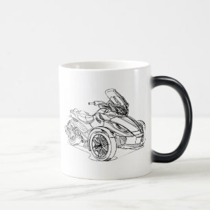 CanAm Spyder ST 2013 Magisk Mugg