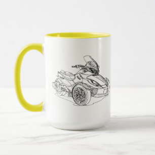 CanAm Spyder STS 2013 Mugg