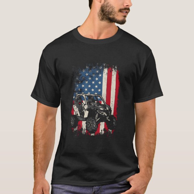 Canam Usa T Shirt (Framsida)