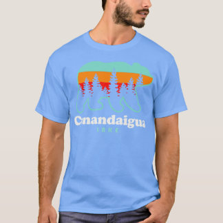 Canandaigua Sjö NY Finger Sjöar Neapel NY T Shirt