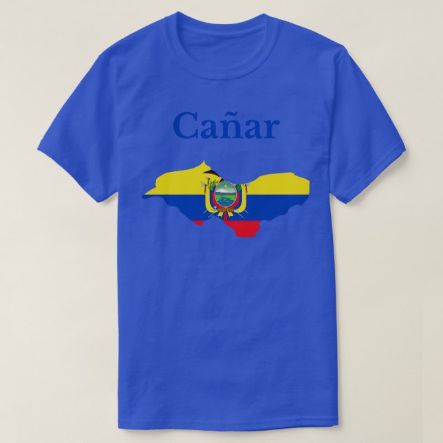 Canar Province Ecuador T Shirt (Design framsida)