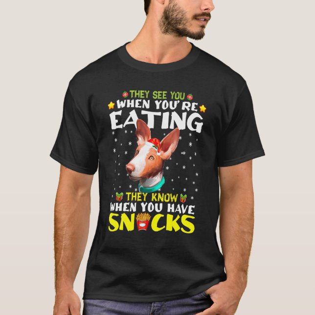 Canarian Warren såg dig när du åt Snac T Shirt (Framsida)