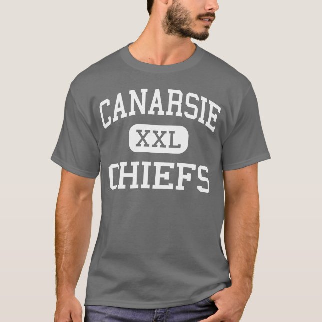 Canarsie - CHEFER - kick - Brooklyn New York T Shirt (Framsida)