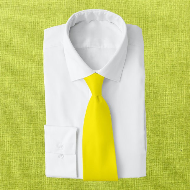 Canary Gult Solid Färg Slips (Skapare uppladdad)