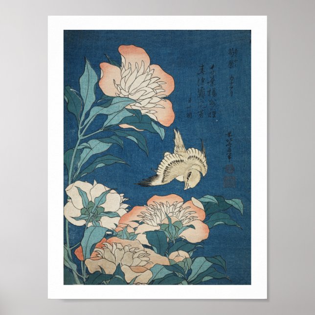 Canary och Peony Poster (Framsidan)