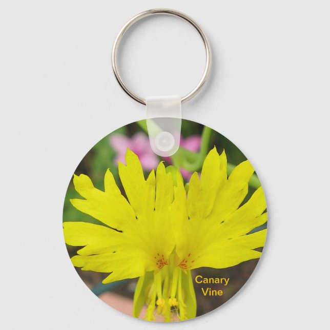 Canary Vine Keychain Nyckelring (Framsida)