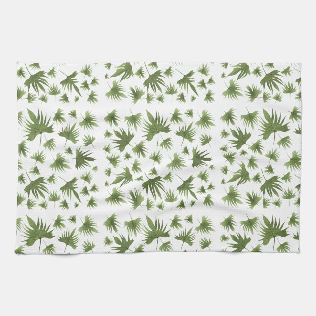 Canary Vine Lövs Kökshandduk (Horisontell)