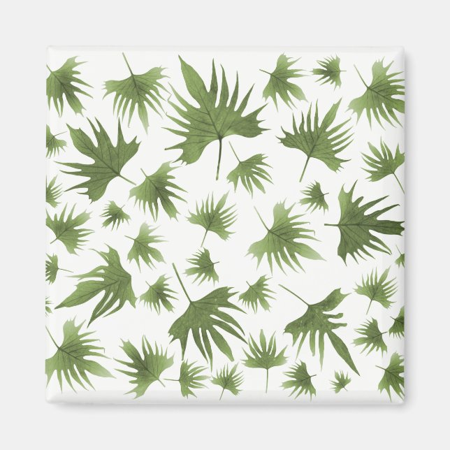 Canary Vine Lövs Magnet (Framsidan)