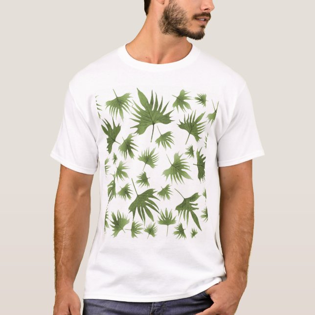 Canary Vine Lövs T Shirt (Framsida)