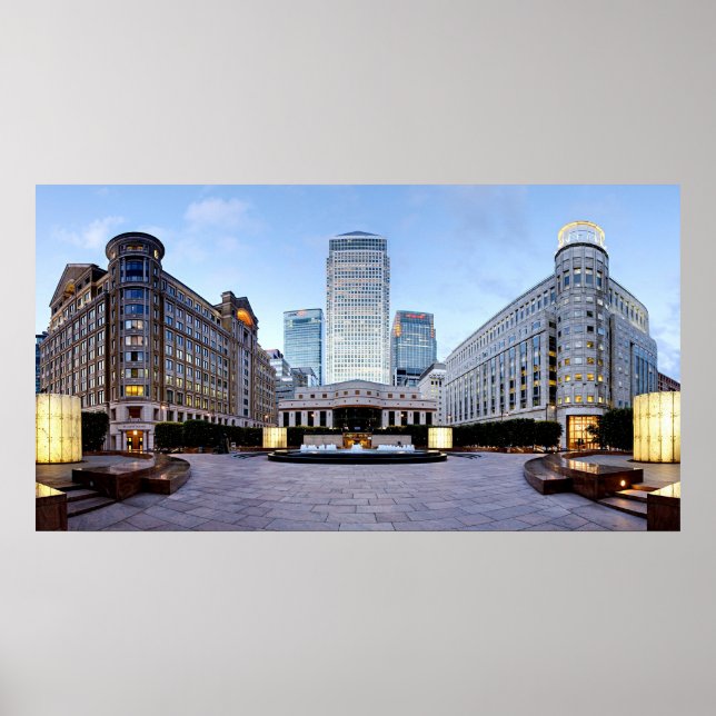 canary_wharf_england 2 poster FRÅN 8.99 (Framsidan)