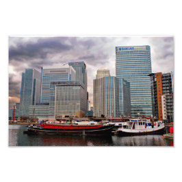 Canary Wharf London Docklands England UK Fototryck