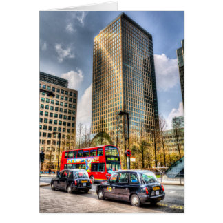 Canary Wharf London Hälsningskort