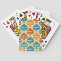 Canasta Cover Design Spelkort
