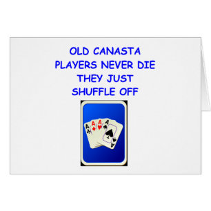 canasta hälsningskort