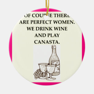 CANASTA JULGRANSPRYDNAD KERAMIK