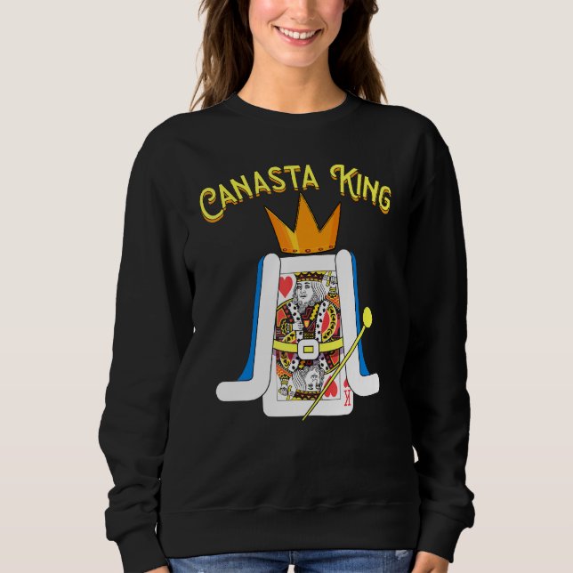 Canasta Kung Coola Canasta Fläkt Casino Uppläggand T Shirt (Framsida)