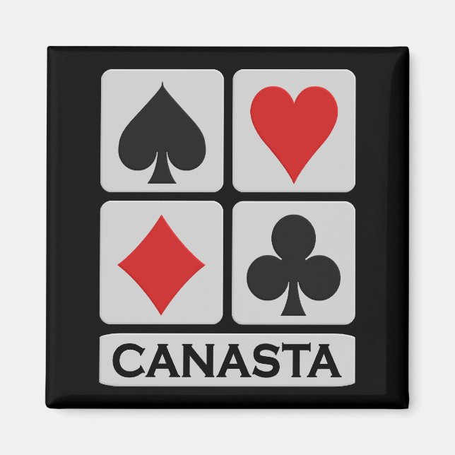 Canasta magnet (Framsidan)