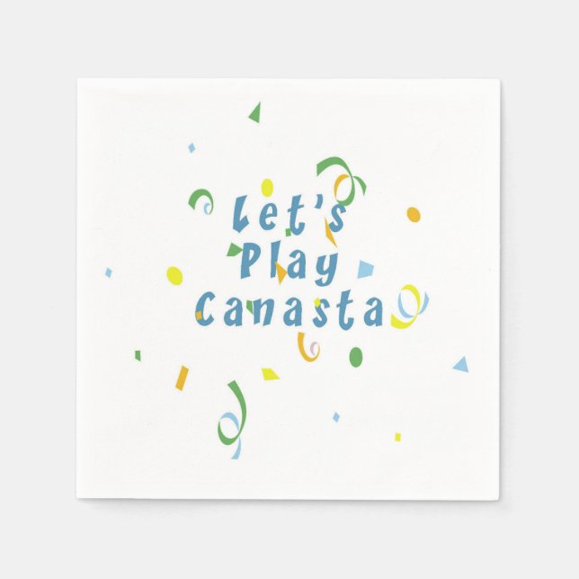 Canasta Napkins Pappersservett (Framsidan)