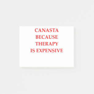 CANASTA POST-IT BLOCK