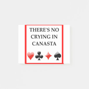 CANASTA POST-IT BLOCK