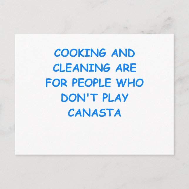 canasta vykort (Framsida)