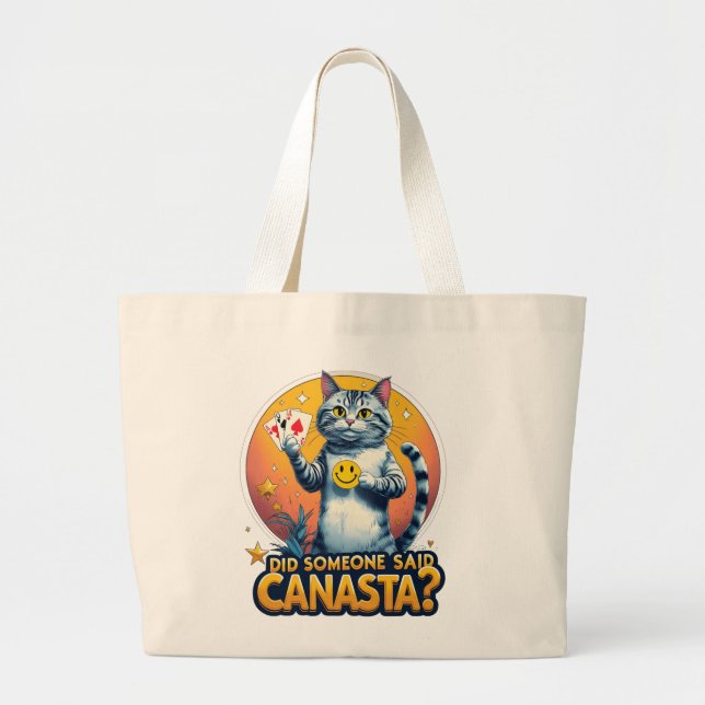 Canastaspel - Kortstrategi Jumbo Tygkasse (Framsidan)