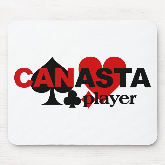 Canastaspelaremousepad Musmatta (Framsidan)