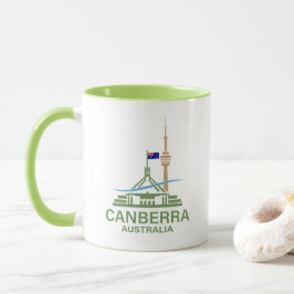 Canberra Australien Mugg