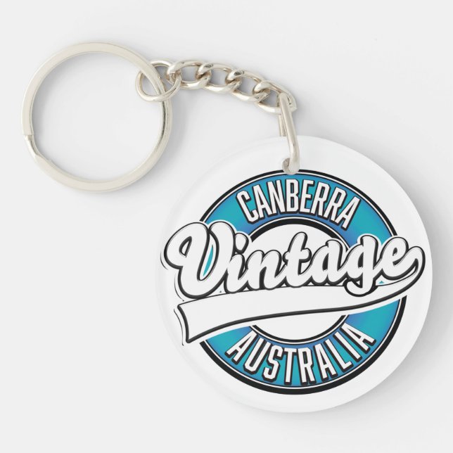Canberra Australien vintage logotyp  (Framsidan)
