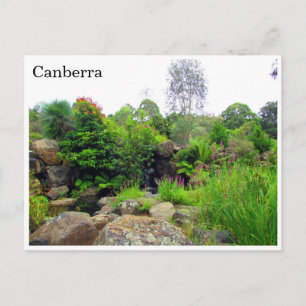 Canberra botaniska trädgårdar vykort