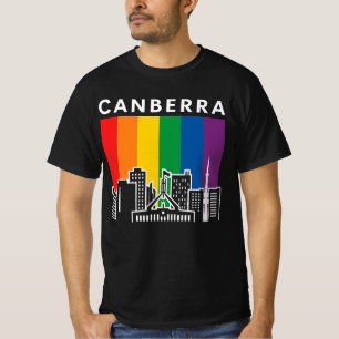 Canberra HBT-flagg Pride Australian Capital T Shirt