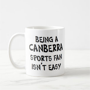 Canberra sportfan, att vara kaffemugg