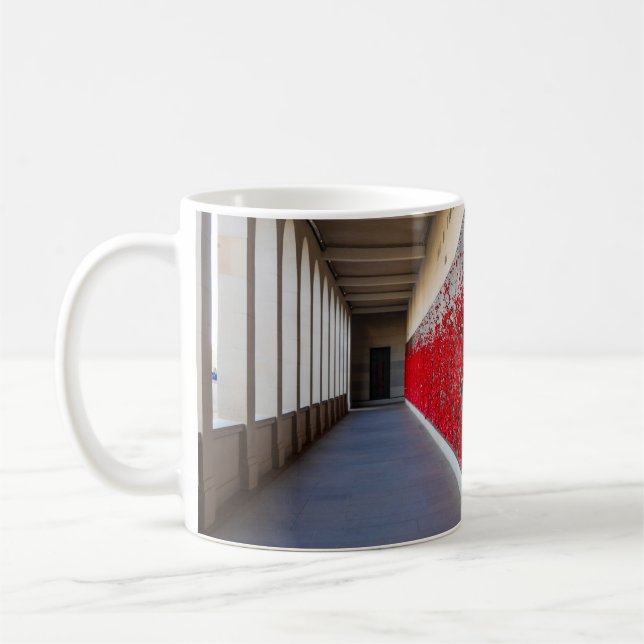 Canberra War Memorial, Australia - Classic Mug Kaffemugg (Vänster)