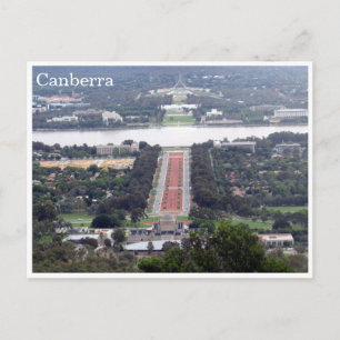 Canberravy panorama vykort