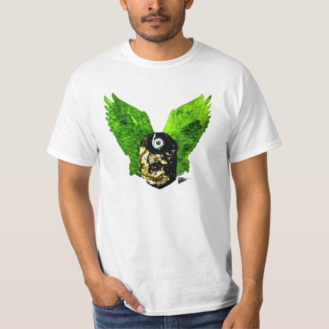 CanBird färgutslagsplats T-shirt (Framsida)