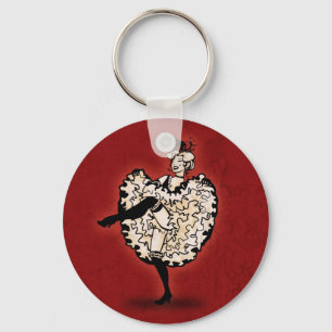 Cancan Dancer Nyckelring