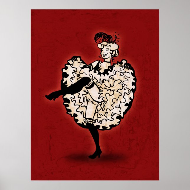 Cancan Dancer Poster (Framsidan)