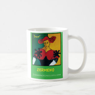 "CanCan Española" vid Zermeno (closeupen) Kaffemugg