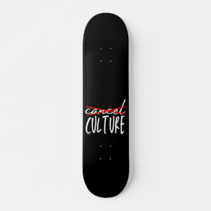CANCEL CANCEL CULTURE Lustigt sarkastiskt Mini Skateboard Bräda 18,5 Cm