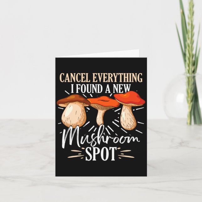 Cancel Everything I Found A New Mushroom St Fora  Kort (Framsida)