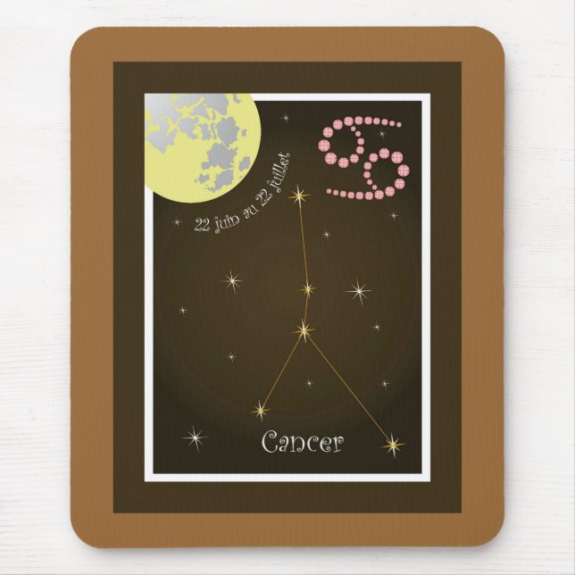 Cancer 22 juin au 22 juillet Mauspad Musmatta (Framsidan)