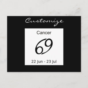 Cancer 69 Zodiac Sign Thunder_Cove Vykort
