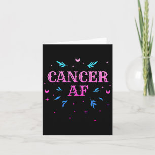 Cancer Af Rosa Cancer Zodiac Sign Horoscope Birthd Kort
