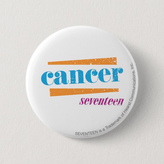 Cancer Aqua Knapp (Framsida)